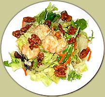 Walnut Prawn Salad